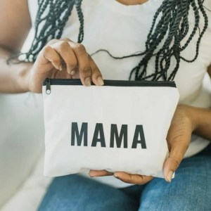 Sunflower Motherhood Mama Pouch: Your Self-Care Essentials, Always Within Reach
