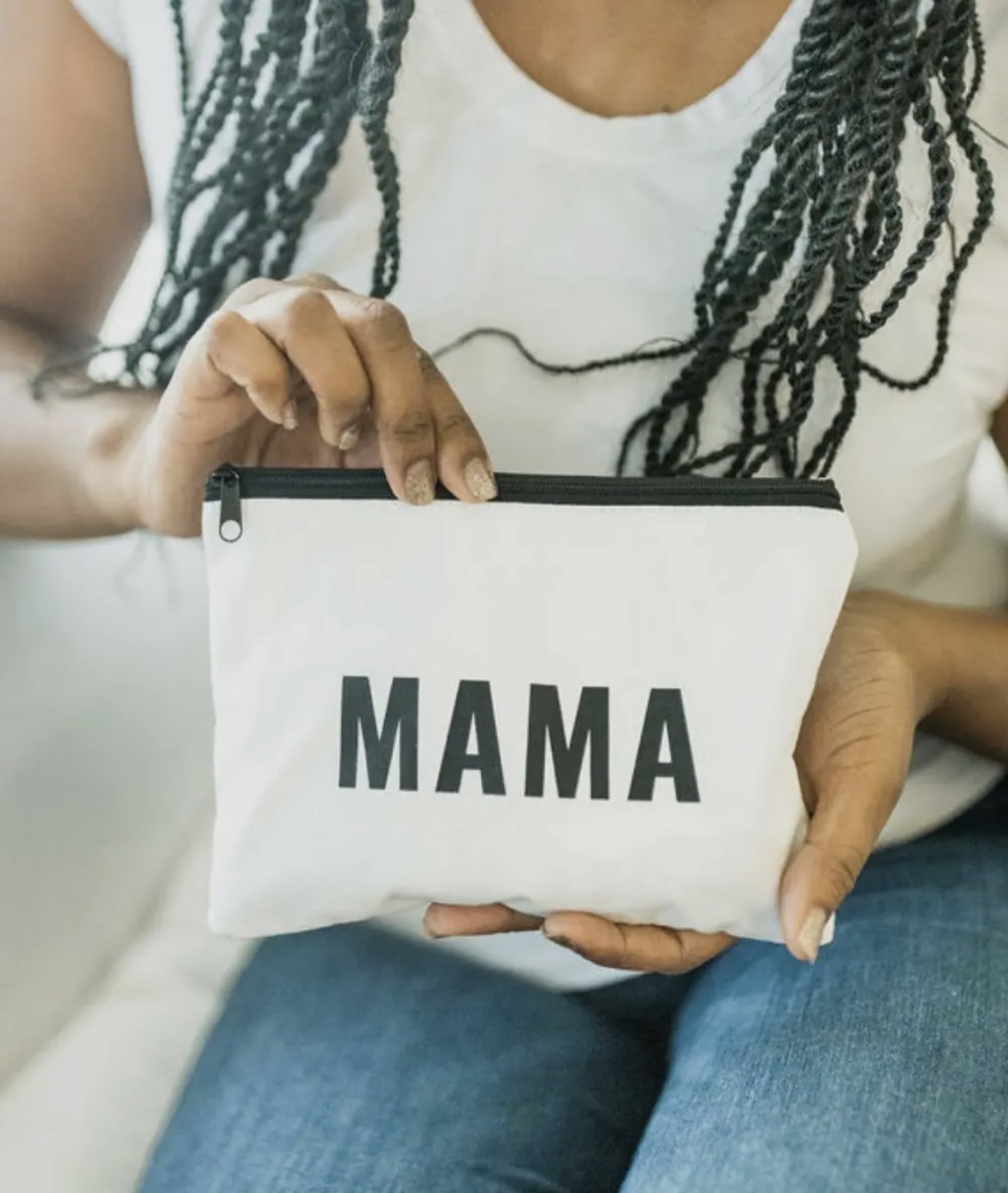Sunflower Motherhood Mama Pouch: Your Self-Care Essentials, Always Within Reach
